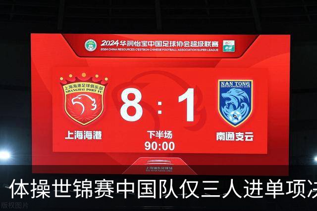 体操世锦赛中国队仅三人进单项决赛：杨皓楠全能第六，兰星宇吊环、邹敬园双杠领跑！六项格局为什么如此